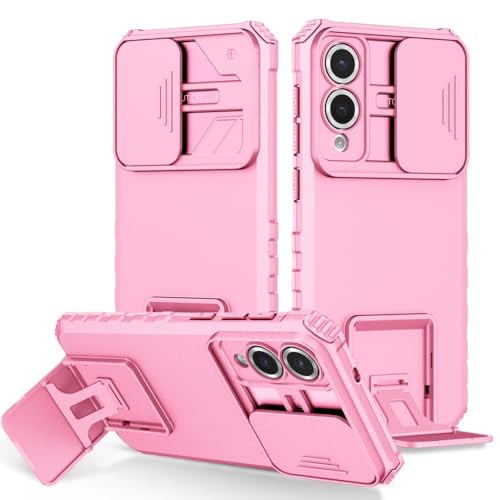 Coque Samsung Galaxy A54 5G rose rigide en silicone avec protège caméra