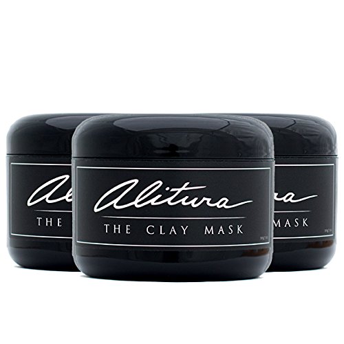 Alitura Clay Mask- Organic Clay Mask for Men and Women- 3 Pa