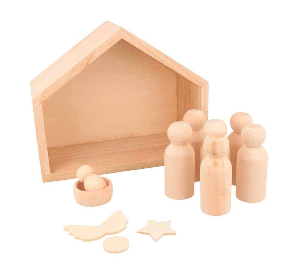 Berceau en bois Artemio personnalisable pour un cadeau de naissance