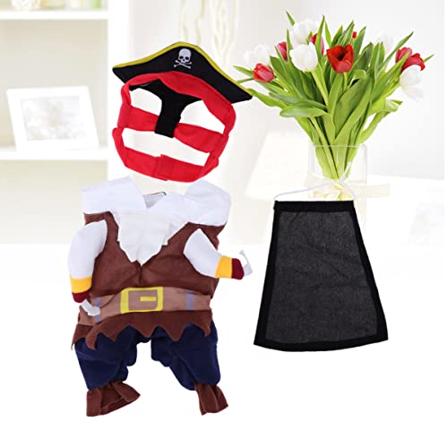 Disfraz perro gorro estilo pirata tamaños S a XL miniatura 2