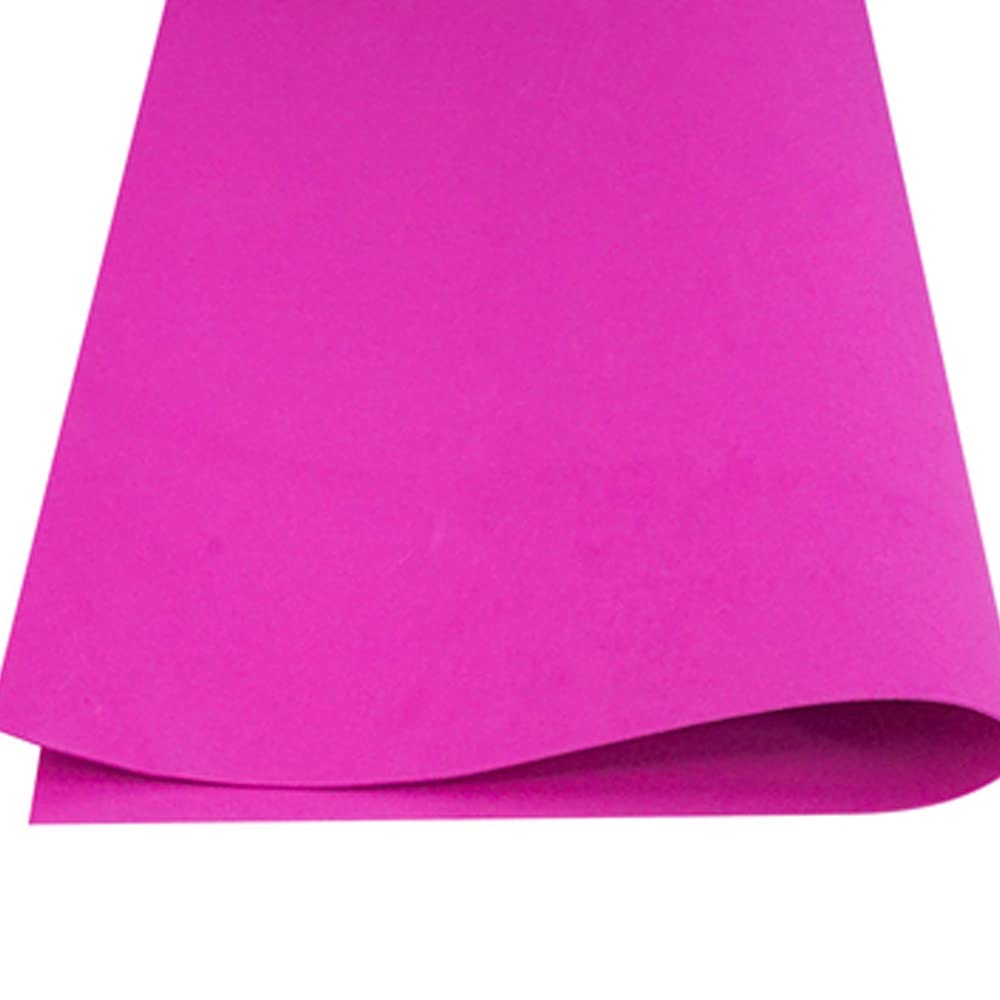 WEITINGKKK EVA Foam Sheets Craft Foam, Thin Foam Sheets 10pcs 1mm EVA Foam Sponge Papers Scrapbooking Craft Handmade Foam Sheets for Background Decor Cardboard Foam Craft Sheets(Pink)