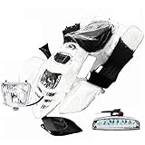 ATV Quad Body KIT Plastic Front Rear Fender for Taotao 49cc 50cc 90cc 110cc(WHITE KIT)