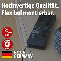 Brennenstuhl Premium-Line Steckdosenleiste 8-Fach mit Überspannungsschutz – Ansicht 2