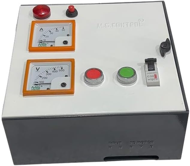 MS CONTROL 2 HP Single Phase Analog Water Pump Control Panel with Submersible Pump (2 HP)
