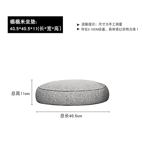 Coussin de balcon rond YOUPING SectionB en tissu premium résistant