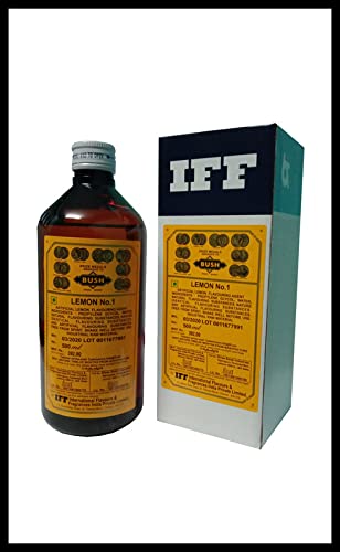 Image of Nithi Foods, IFF, Lemon No. 1 - 500ml (commonly Used in Baking, Beverages, Confectionery, ice Cream, Desserts, and Savory Dishes)