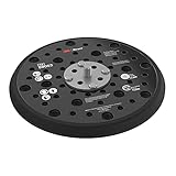 3M Xtract Hookit Hook and Loop Sanding Disc Backup Pad, 89053, 6 in, Max 12,000 RPM OPM, Extra Hard, 49 Holes, Low Profile Finishing Disc Pad, 5/16-24 EXT