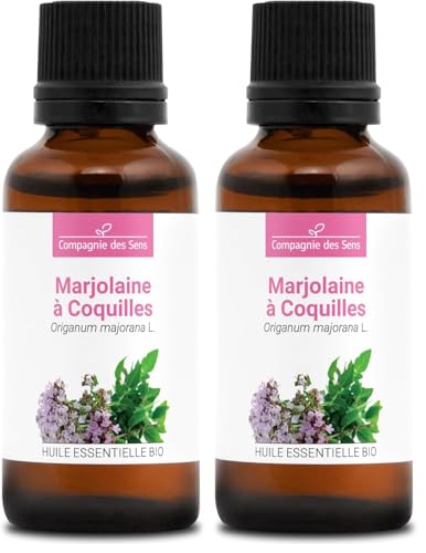 Marjolaine à coquilles bio huile essentielle idéale pour vos soirées détente