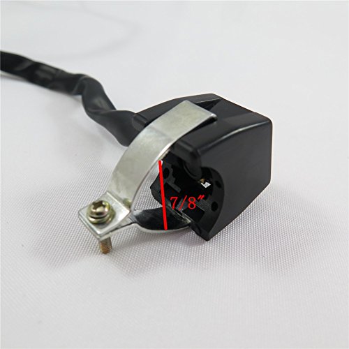 Hongk- Universal Yellow 7/8" Handlebar Starter/Kill Cut Off Stop Switch Push Button Compatible With Motorcycles Atvs Scooters Snowmobiles [B01M0F84Rb] #TOP1