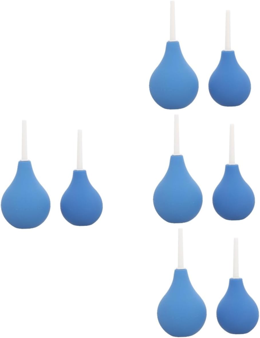 NOLITOY 8pcs Ear Cleaning Tool for Adults and Boys and Girls Portable Squeeze Bulb Ear Washer Functional