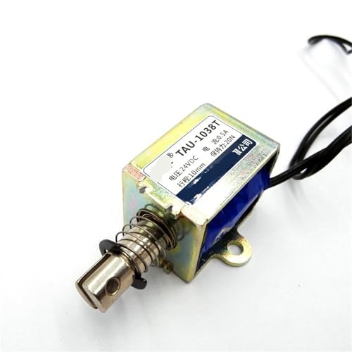 Électroaimant TAU1038T 24V CC 12V cadre ouvert course 0-10mm - 3