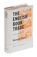The English Book Trade:  An Economic History of the Making and Sale of Books B0000CMT24 Book Cover