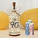 Seutgjie Deko 90 Geburtstag Frau Mann Geschenk, Geldgeschenke LED Flaschenlicht mit Spruch Stimmungslicht Glückslicht Personalisiertes Geschenk personalisiertes Geschenk günstig Kaufen-Seutgjie Deko 90 Geburtstag Frau Mann Geschenk, Geldgeschenke LED Flaschenlicht mit Spruch Stimmungslicht Glückslicht Personalisiertes Geschenk