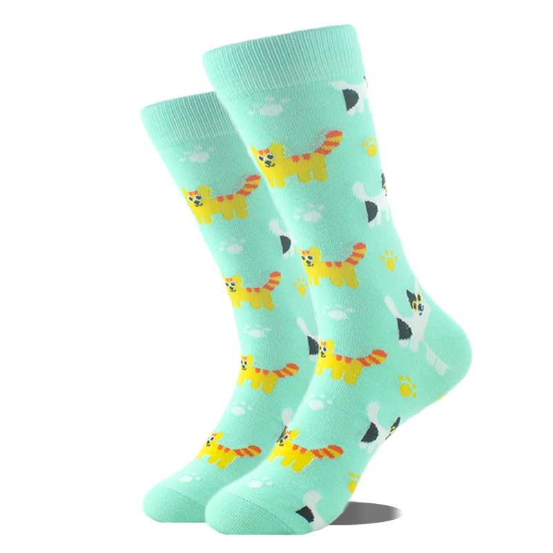 Funny Socks for Men Women Fun Novelty Breathable Pattern Cotton Dress Socks Casual Sport