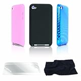 iSound Triple Case Pack for iPod touch 4