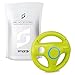 smardy Lenkrad Racing Wheel grün kompatibel mit Nintendo Wii / Wii U Controller für Mario Kart Spiel
