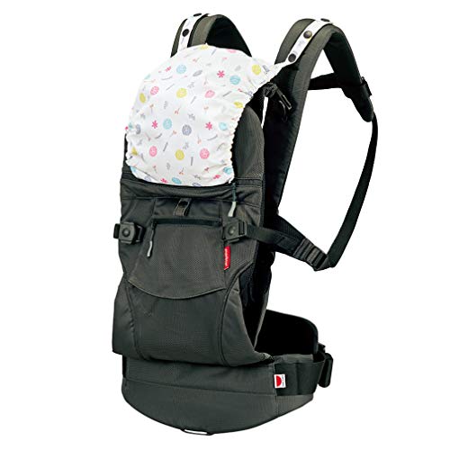 【試着のみ未使用】抱っこ紐アンジェレッテ チャコールグレー 試着のみ未使用】抱っこ紐アンジェレッテ チャコールグレー 試着のみ未