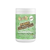 Magic Heavy Duty Paint & Graffiti Removing Wipes - Dual Sided Industrial Cleaning Towels | Waterless | Removes Adhesive, Ink, Marker, Spray Paint, Tar, Decals & more (1 Pack | 70 Sheets Total)