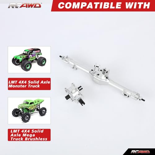 RCAWD 7075 Diff Case con engranajes para duplicar durabilidad de Rock Rey 2