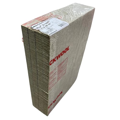 4 pk 24"x36"x2" Rockwool ProRox Mineral Wool