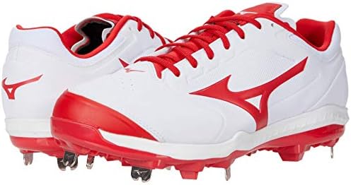 all white mizuno softball cleats