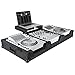 ProX XS-CDM3000WLTBL DJ Coffin Case for Pioneer 2X CDJ-3000 CD and DJM-900NXS2 Mixer W/Wheels & Laptop Shelf (Black on Black)