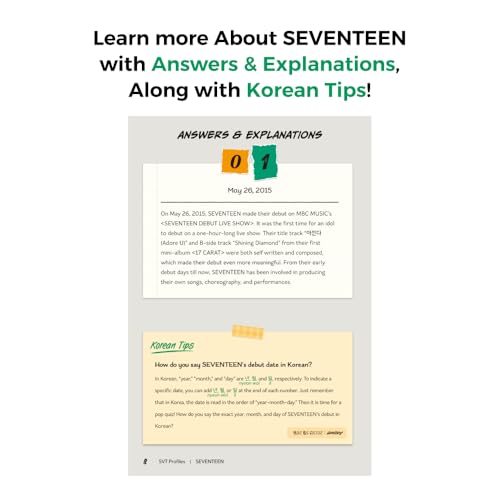Seventeen Quiz Book Merch - Global Edition — view 3