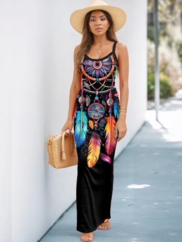Image of HTD Women Summer Sexy Maxi Bodycon Long Dress Casual Slip Dresses