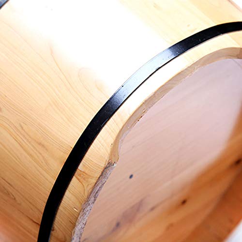 Cubeta de Madera para Baño de Pies 25x42 cm con Tapa miniatura 7