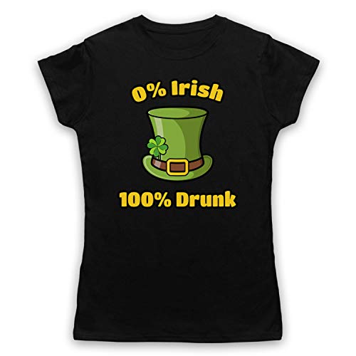 T-shirt Saint Patrick humour pour femme parfait pour faire la fête entre amis au pub