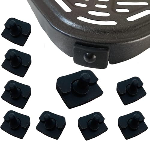 HlkEurt Air Fryer Silicone Rubber Feet for COSORI 6.8QT Air Fryers, Premium Rubber Bumpers Legs Pads Pieces Tips Stoppers Spacers Attachments for 6.8QT COSORI Air Fryer, High-temperature resistant