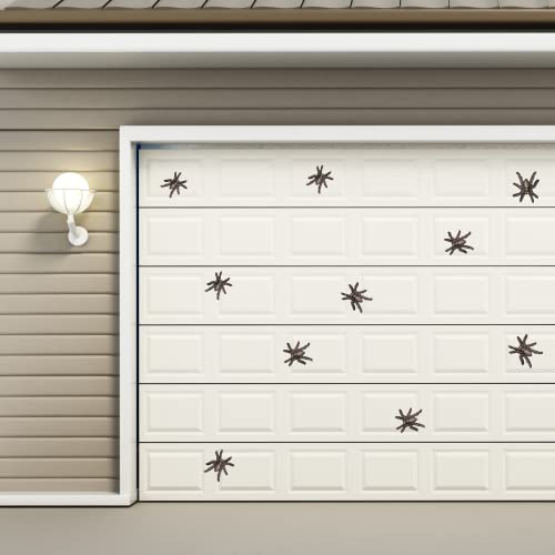 Halloween Scare Kit Creepy Spider Magnet Decorations For Refrigerator, Garage Door, Or Car, Removeable Indoor Outdoor Magnetic Decals, 4 Inches, Pack Of 10 Magnets (Black) #TOP1