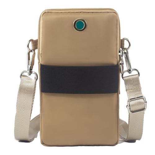Image of JANKS Small Crossbody Bag for Women - Mini Phone Purses with Crossbody Strap and Wallet - Nylon Arm Bag
