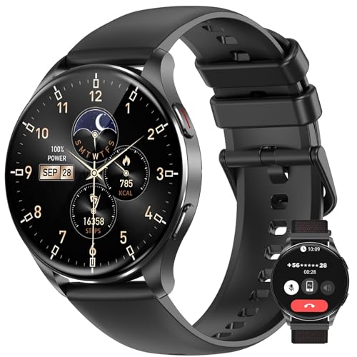 IOWODO Reloj Inteligente Hombre, Smartwatch Hombre 1.43
