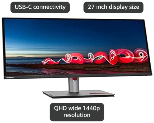 Image of Lenovo TS /ThinkVision T27h-30 27 USB-C Monitor