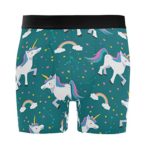 Bóxer para hombre de unicornio pack de 2 calzoncillos elásticos y ultrasuaves