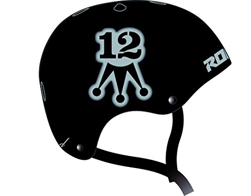 Casco aggressivo. Roces Aggressive M12 He.Ce Casco di Protezione, Unisex adulto, Nero, L