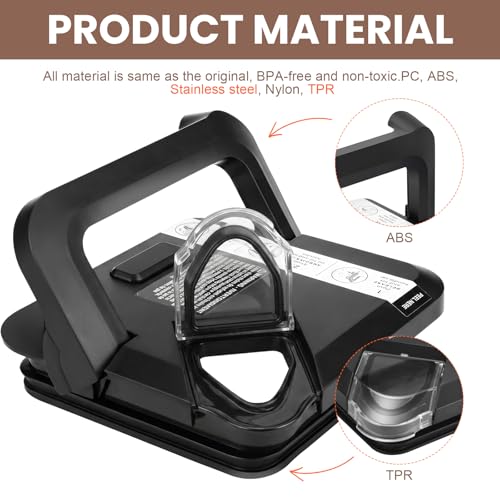 Image of Locking Lid Replacement for Ninja Blender 72 oz Pitcher | Compatible with BL610, BL642, BL682, BN701, BN751, BN700, BN801, BN800, CT610...