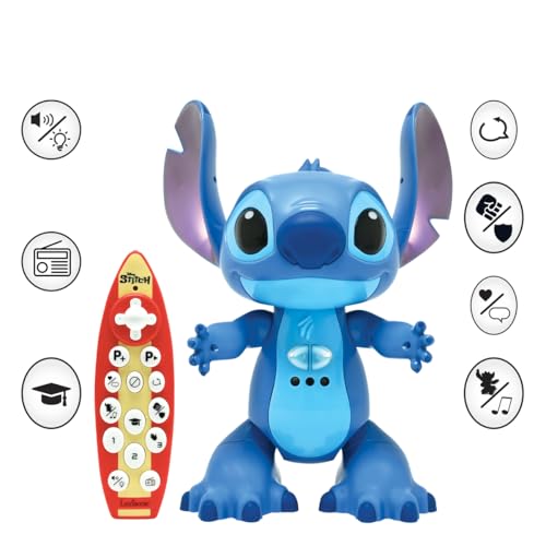 Robot bilingue Stitch Lexibook programmable avec télécommande STITCHi5 - 2