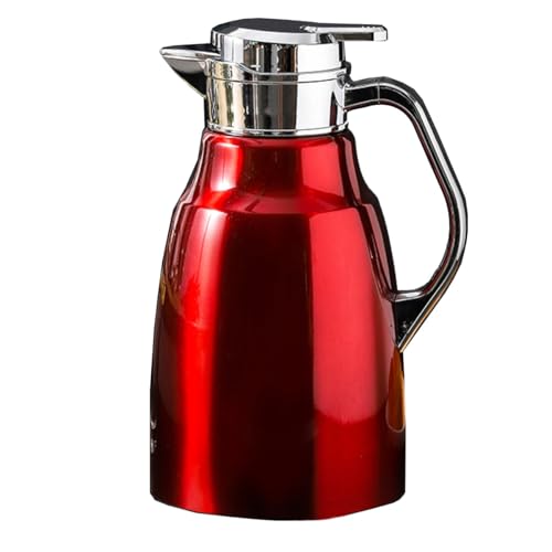 Jarra térmica de café portátil de 1.8L para viajes, camping y oficina