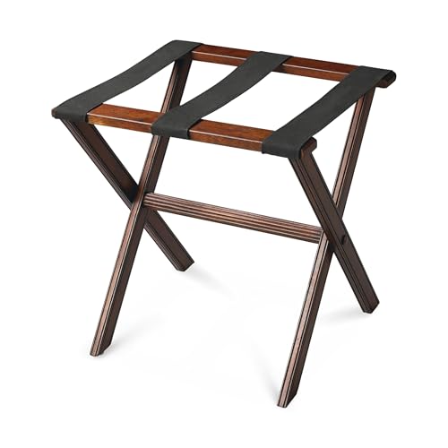 Butler Specialty Transitional Luggage Rack in Plantation Cherry