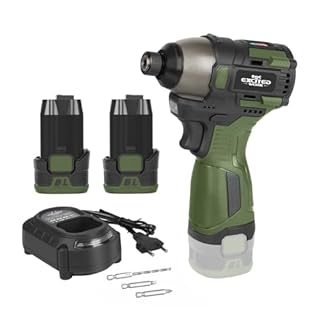 LAZYLAND 17V Brushless Screwdriver, 140Nm Cordless Impact Driver Set with 3 Adjustable Speed, 2 Batteries and Led Work Light
