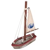 Materiale resistente: realizzati con legno selezionato, i nostri modelli di navi in ​​legno offrono una qualità duratura e dettagli magistrali, rendendoli ideali per decorativi, decorazioni di navi in ​​legno, statuette di barche in legno