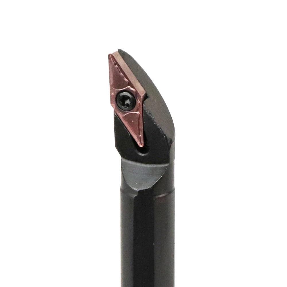 SVJCR/SVJCL Barre d'alésage indexable en carbure S16Q-SVJCR11 Porte-outil de tournage interne pour inserts en carbure VCMT (S20R-SVJCL11) (S10K-SVJCR11)