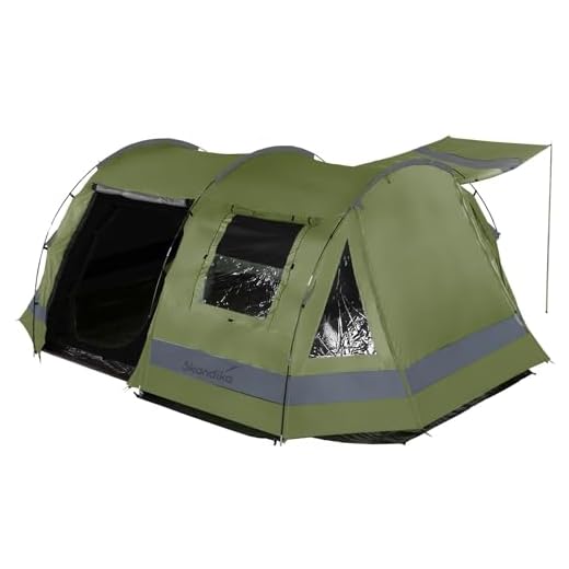 skandika Tunnelzelt Kambo 4 Personen (grün)