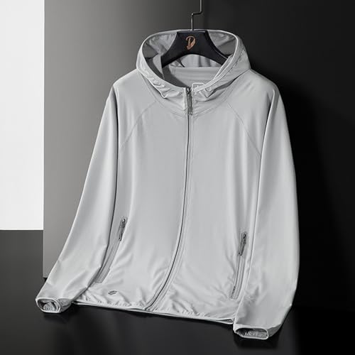 Men's Sun Protection Fishing Shirts Long Sleeve Travel Work Jakcet Lightweight UPF50+ Zip Up Shirts with Zipper Pocket2