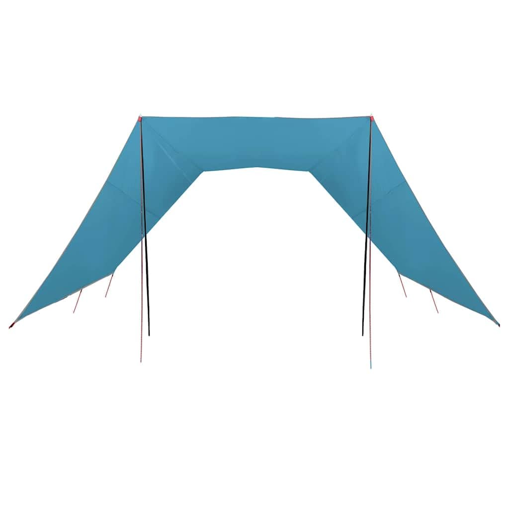 Telone da 250 x 240 x 220 cm, portatile, protezione dal vento, per campeggio, outdoor, tenda parasole pieghevole con aste e picchetti e borsa, per campeggio estivo