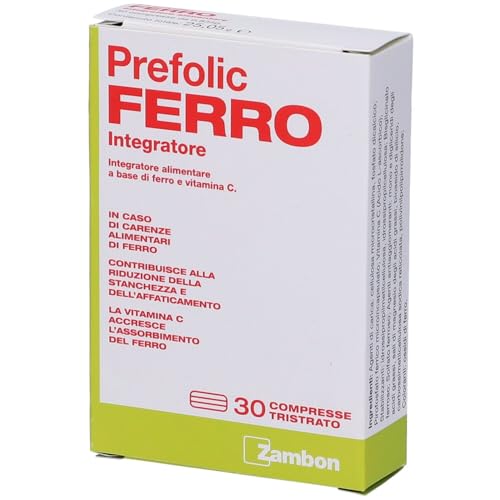 PREFOLIC FERRO Integratore con Ferro e Vitamina C