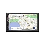 CERWIN Vega CV7BM Double Din Bluetooth Car Stereo-7' Touchscreen Car Audio Player with Wireless Mirror Link, Sub Out, FM/AM Car Radio, SD/USB/AUX, Backup Camera Ready