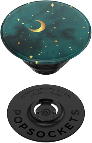 Vista 113 de PopSockets - Agarre para teléfono con soporte expandible, agarre adhesivo, esmalte - Lunar Dreams Sueños Lunares